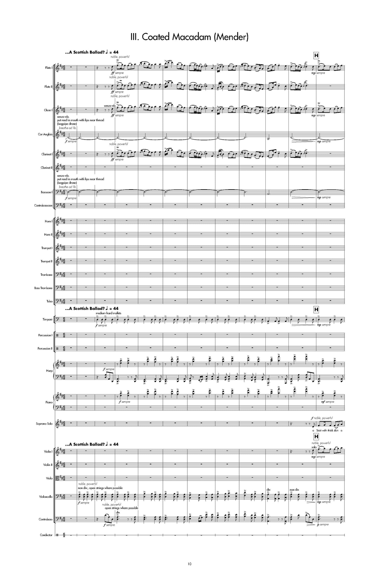 5 Views Re/Dux - for Soprano and Chamber Orchestra