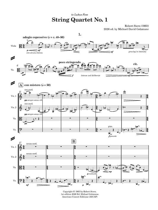 String Quartet No. 1