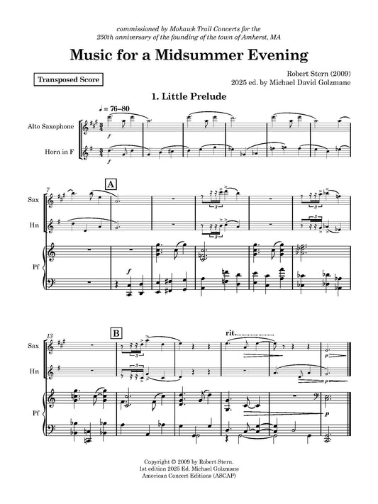 Music for a Midsummer Evening