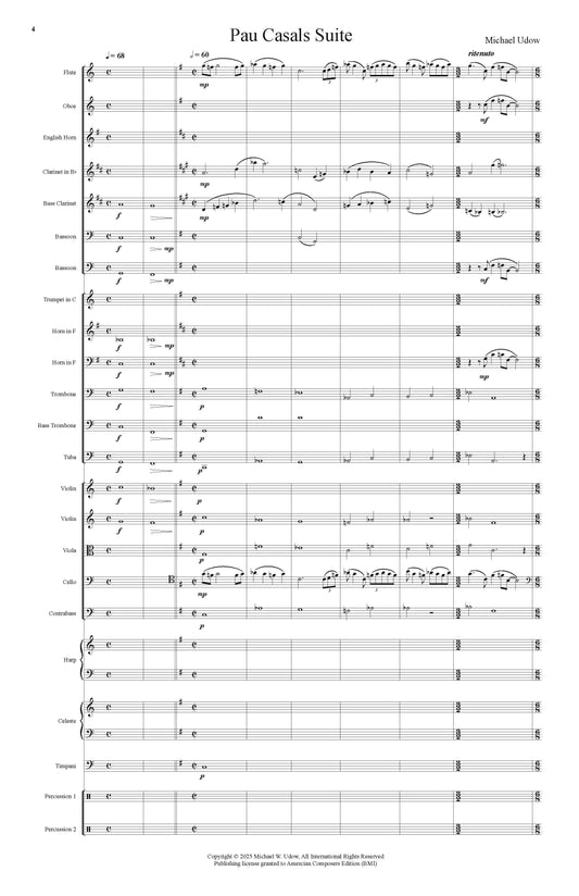 Pau Casals - Suite for Orchestra