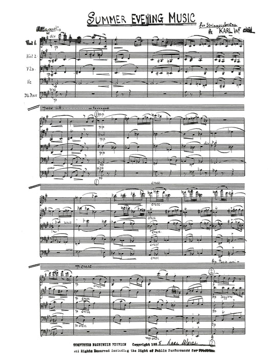 Summer Evening Music