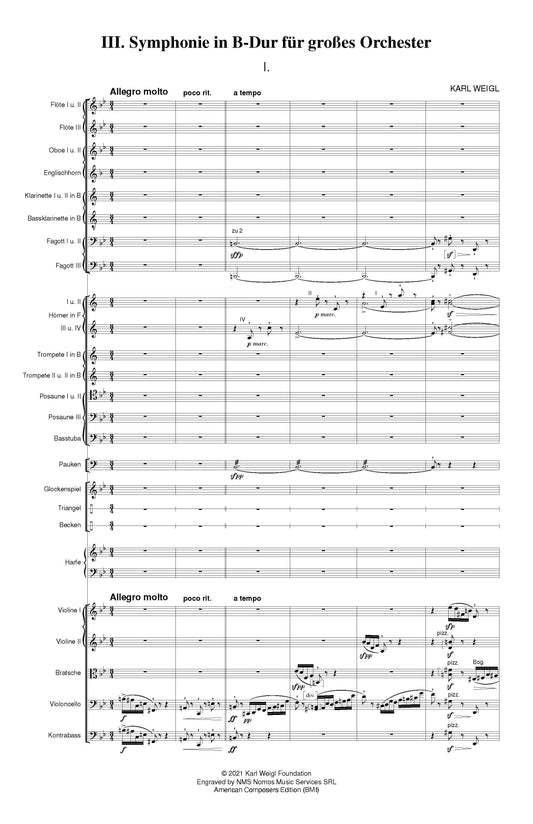 Symphony No. 3 in B-Flat Major