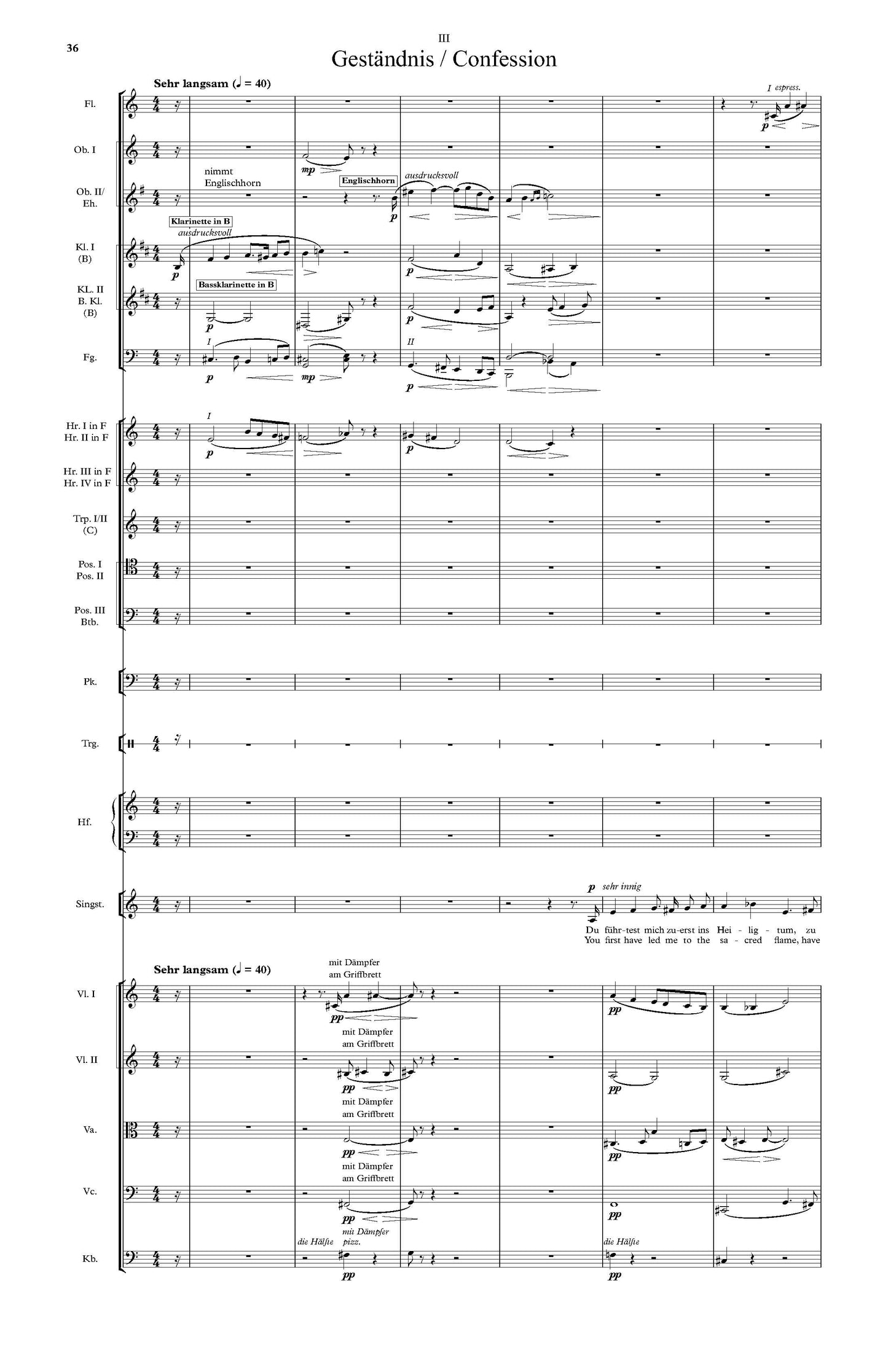 Three Songs for Soprano and Orchestra