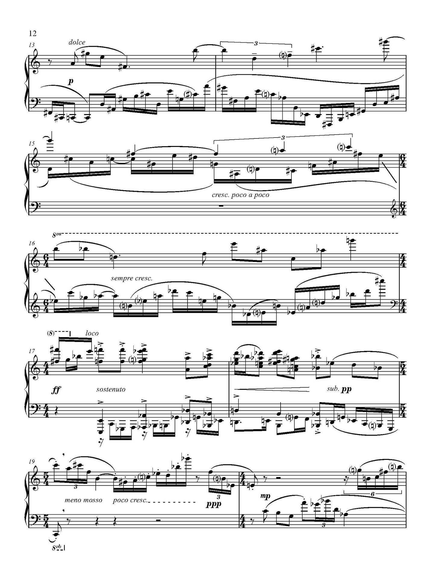 First Piano Sonata