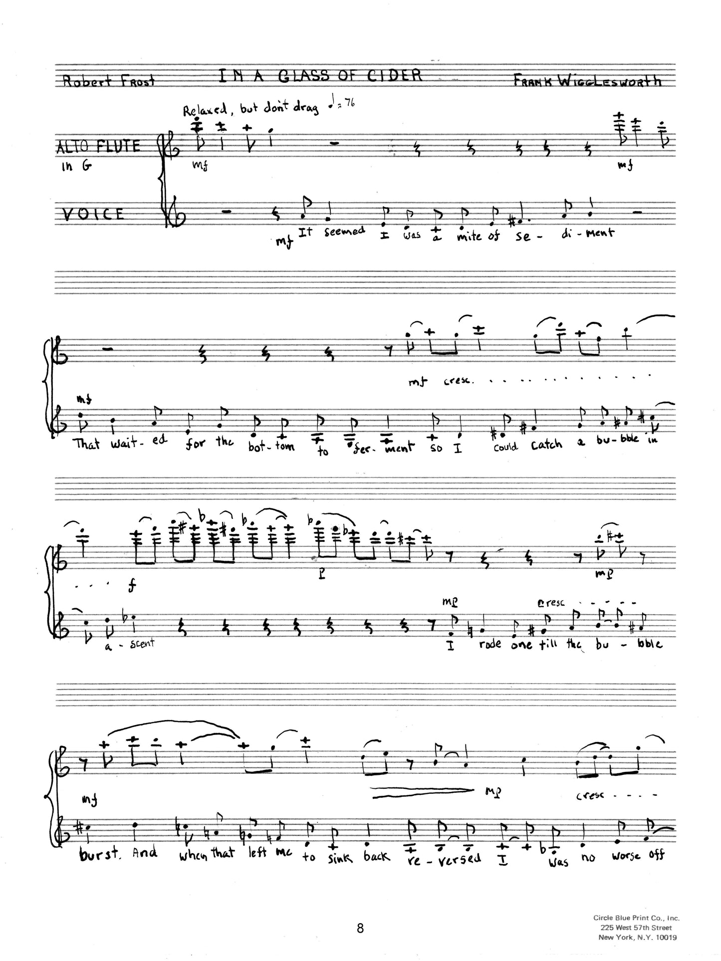 Five Songs of Robert Frost