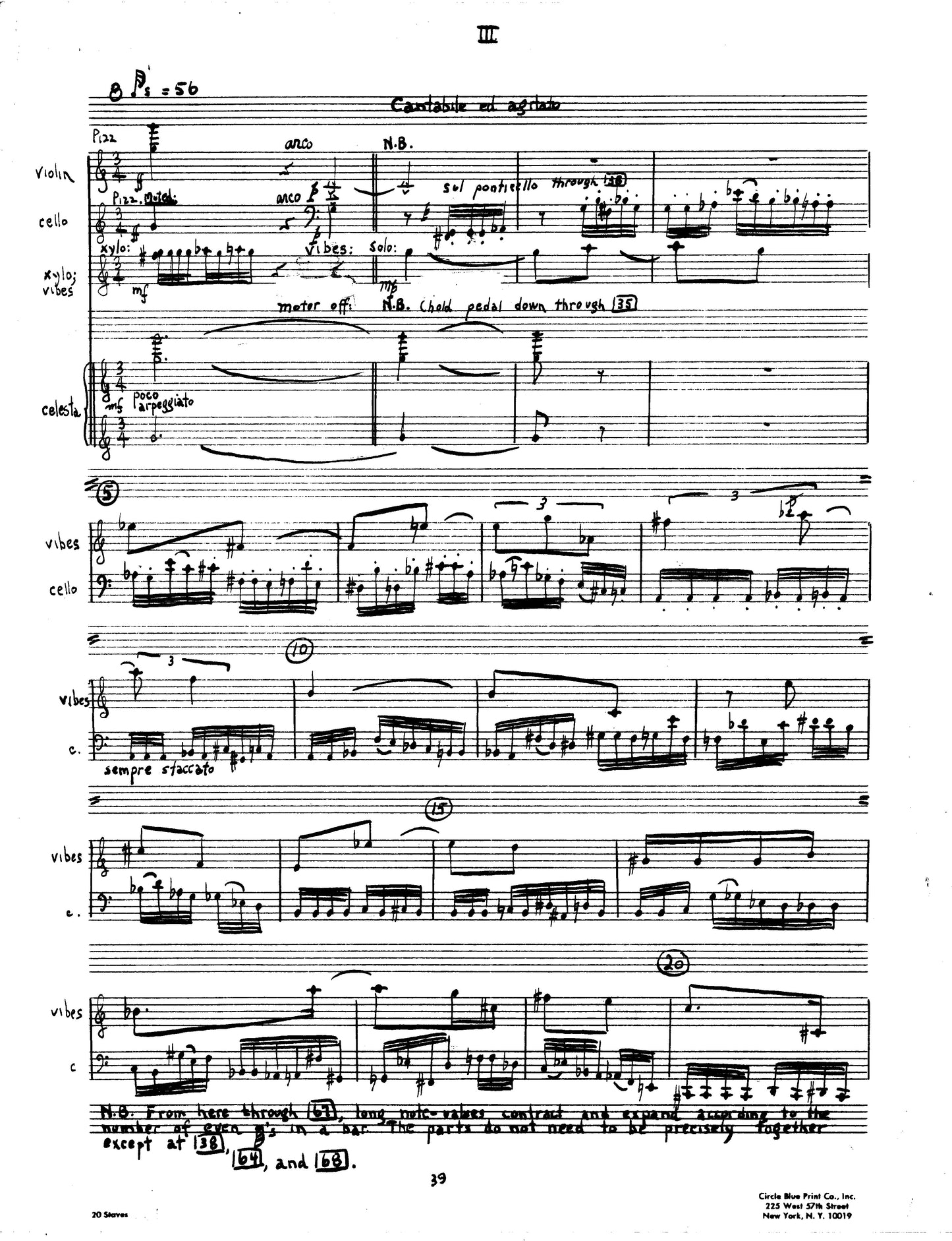 Concerto for Percussion, Violin, Cello, and Piano