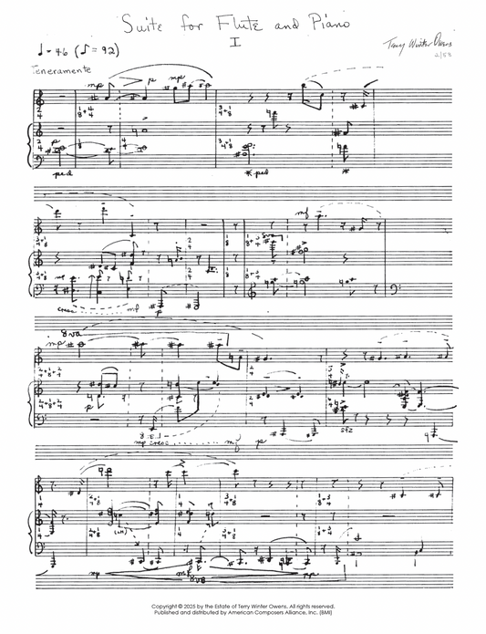 Suite for Flute and Piano