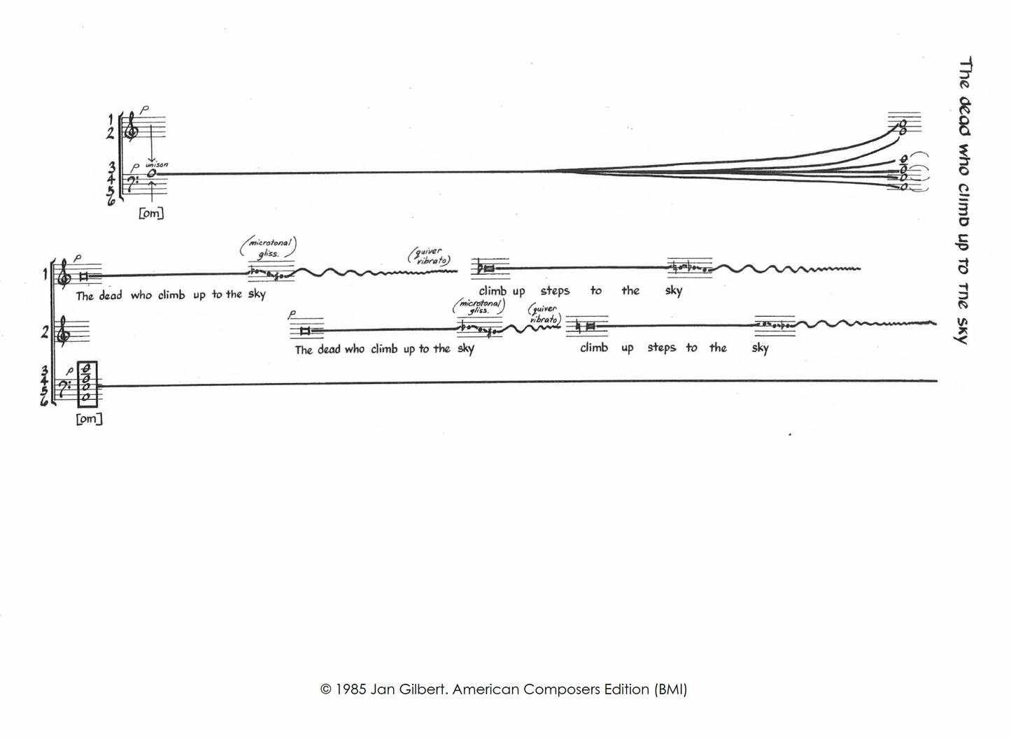 The Dead Who Climb up to the Sky