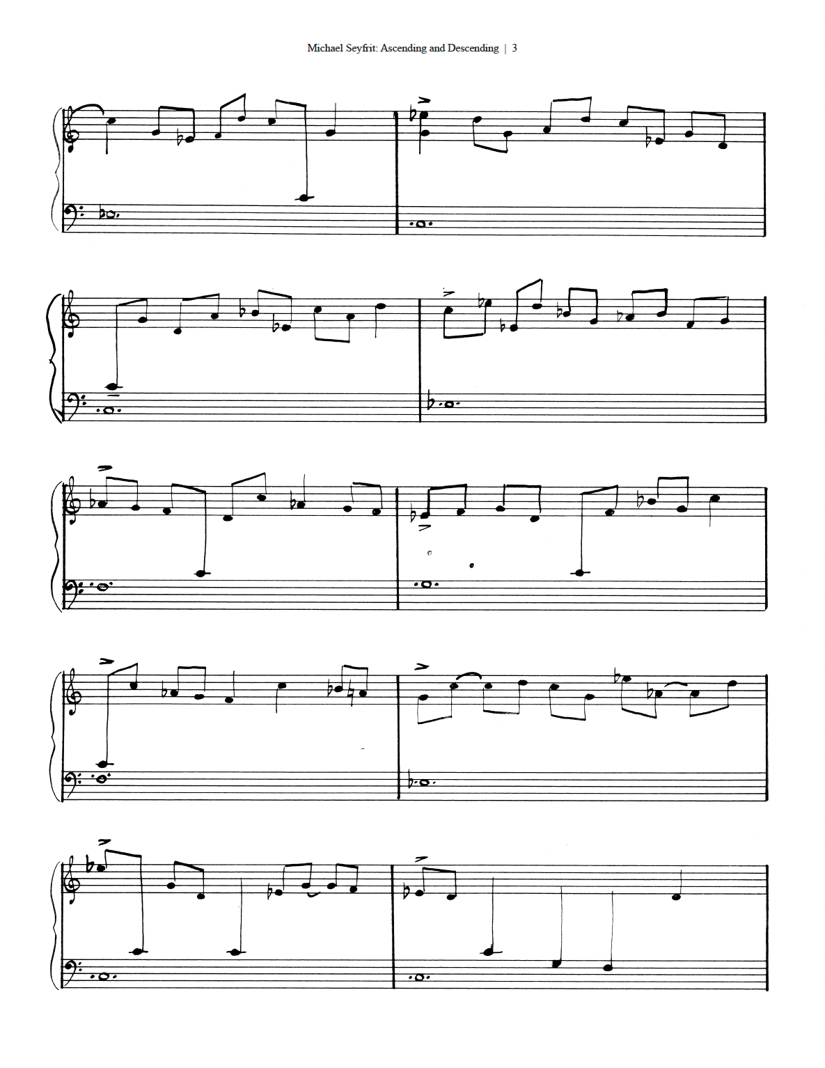 ASCENDING AND DESCENDING