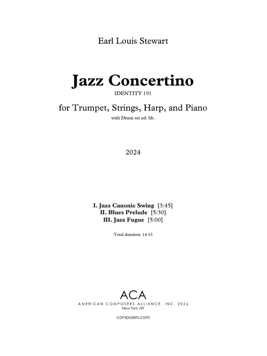 Jazz Concertino
