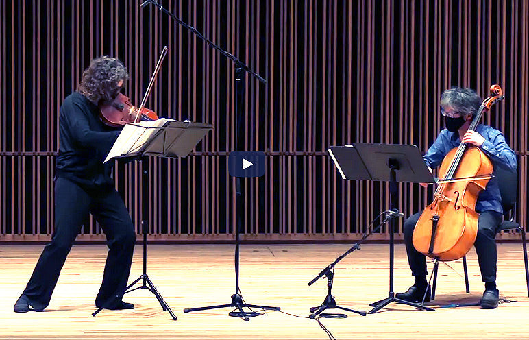 Ross Bauer's Pas de Deux, Live stream event with Left Coast Chamber Ensemble, Jan. 28