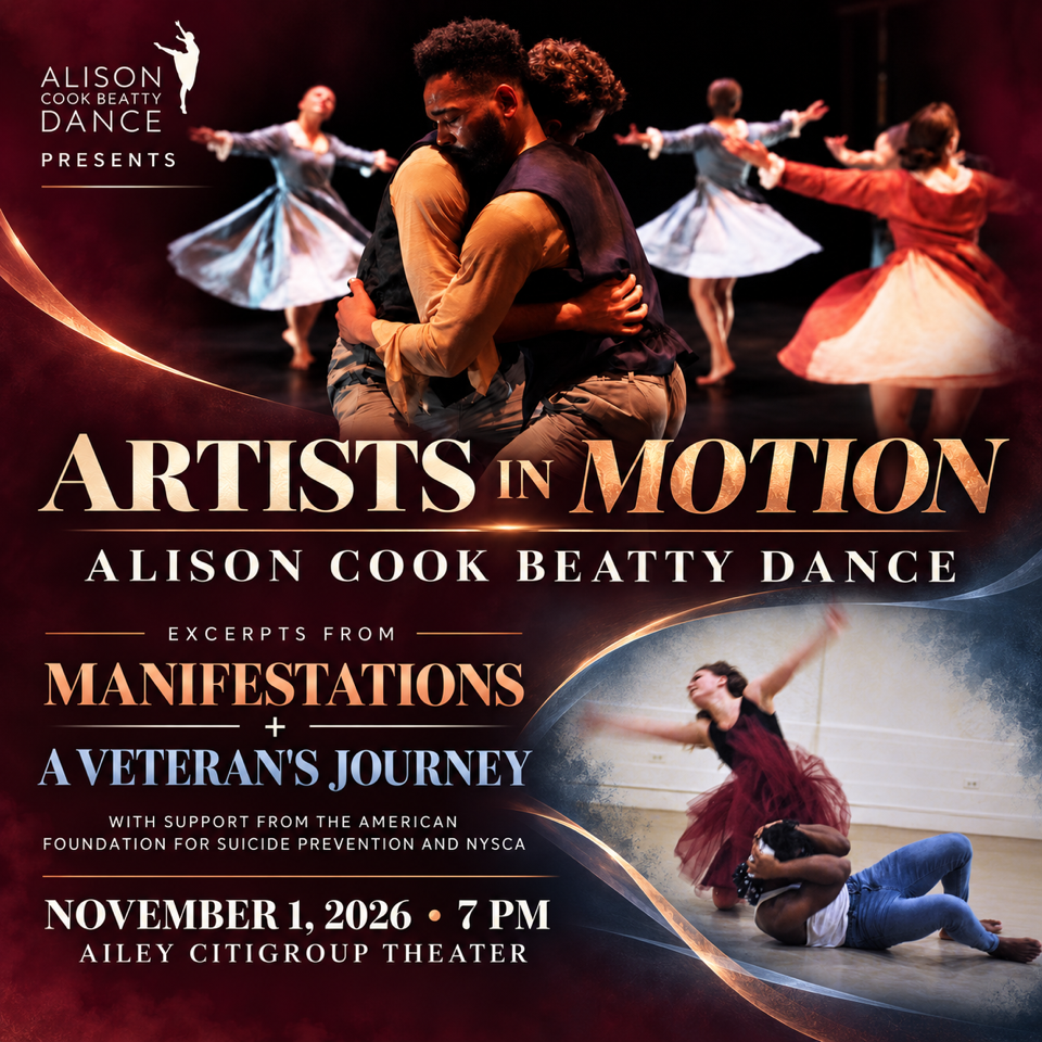 Nov. 1: Dance Score - A Veteran’s Journey by Wendy Griffiths