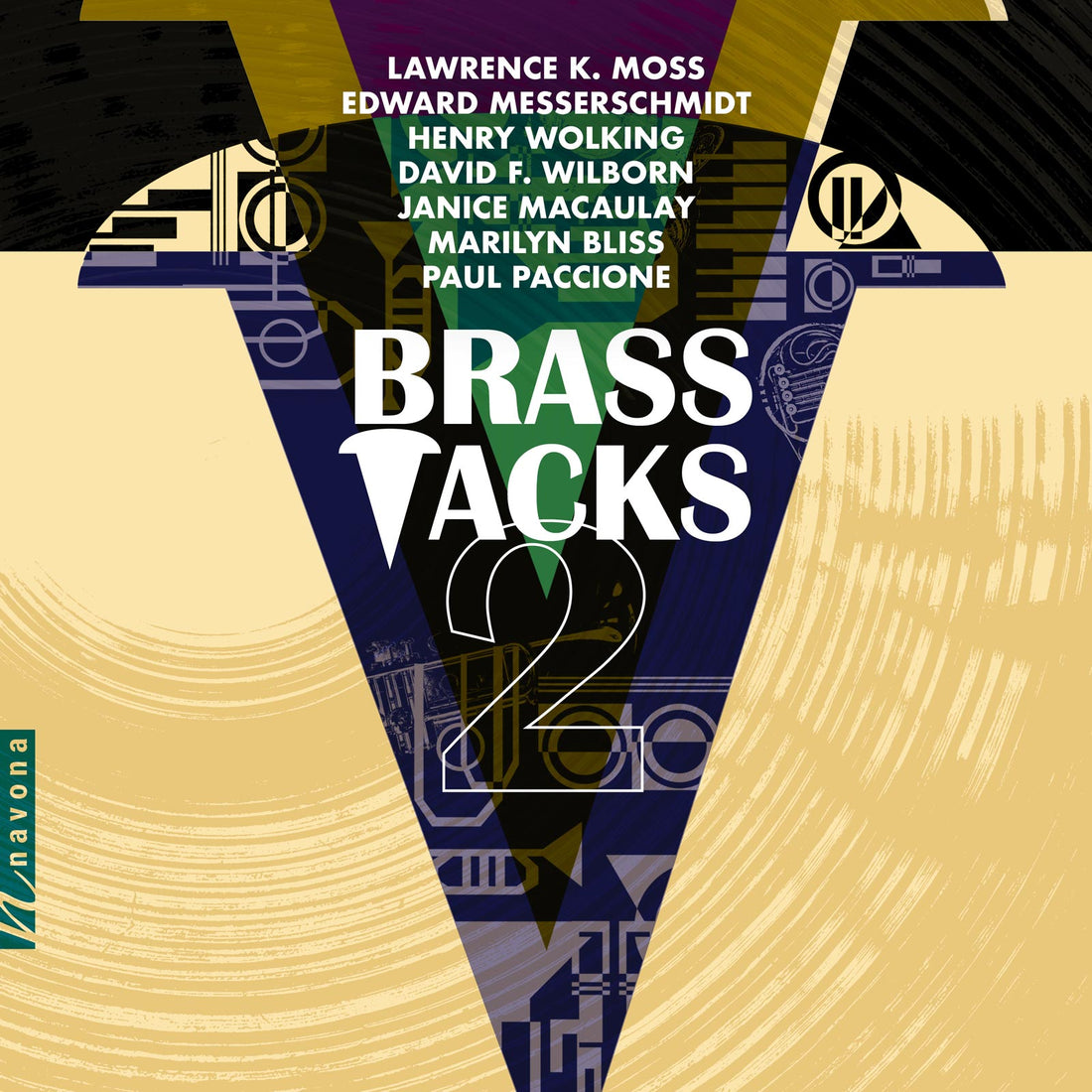 Music of Marilyn Bliss and Paul Paccione released on Brass album from Navona