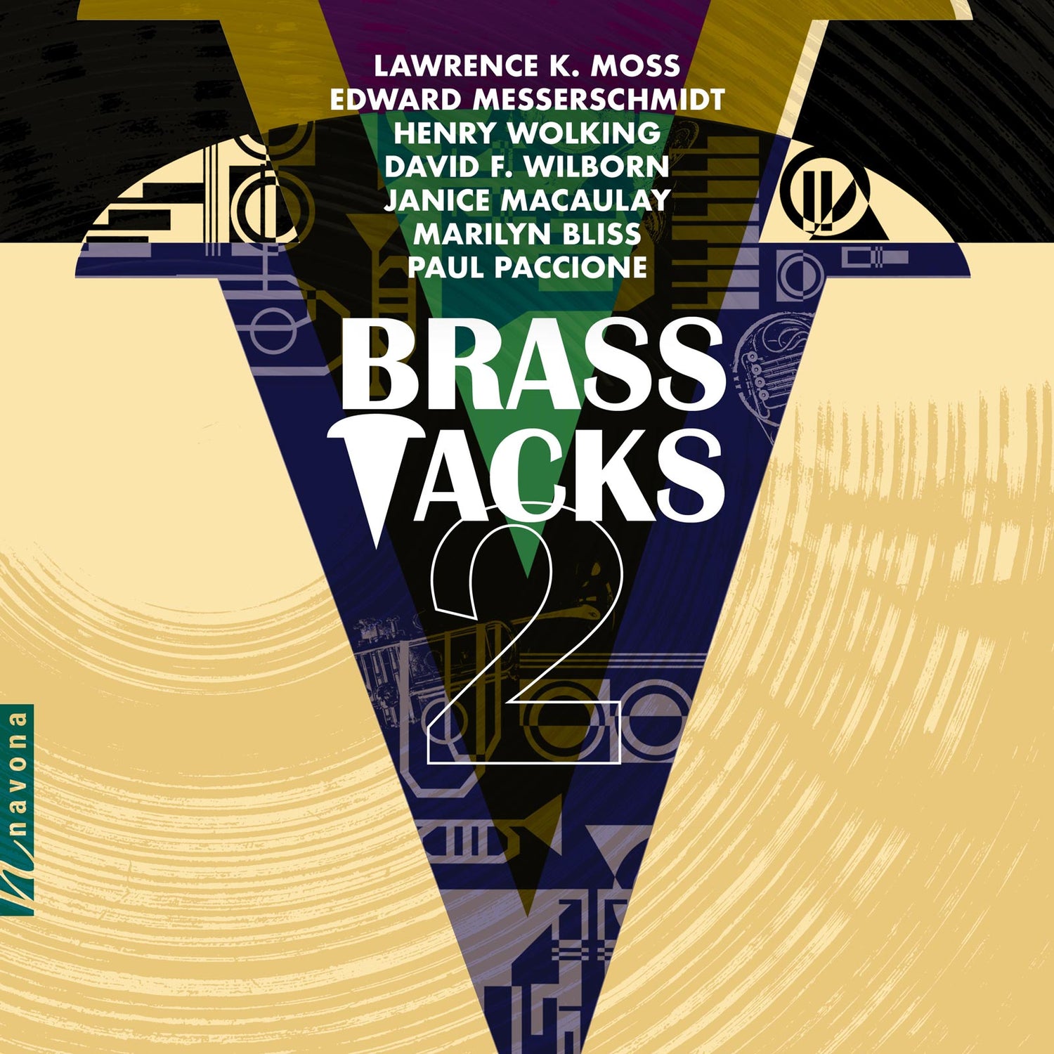 Music of Marilyn Bliss and Paul Paccione released on Brass album from Navona