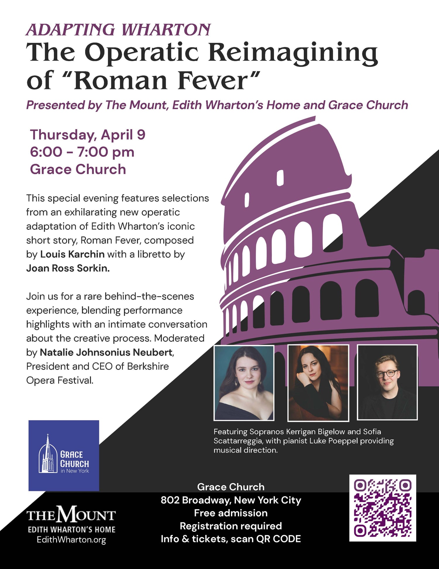 April 9th: Louis Karchin's "Roman Fever"