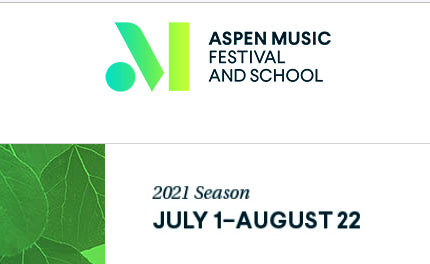 World premiere of Steven Christopher Sacco's Quartet for Bass Trombone, Marimba, Vibraphone, and Harp, Aspen Festival, Aug 21