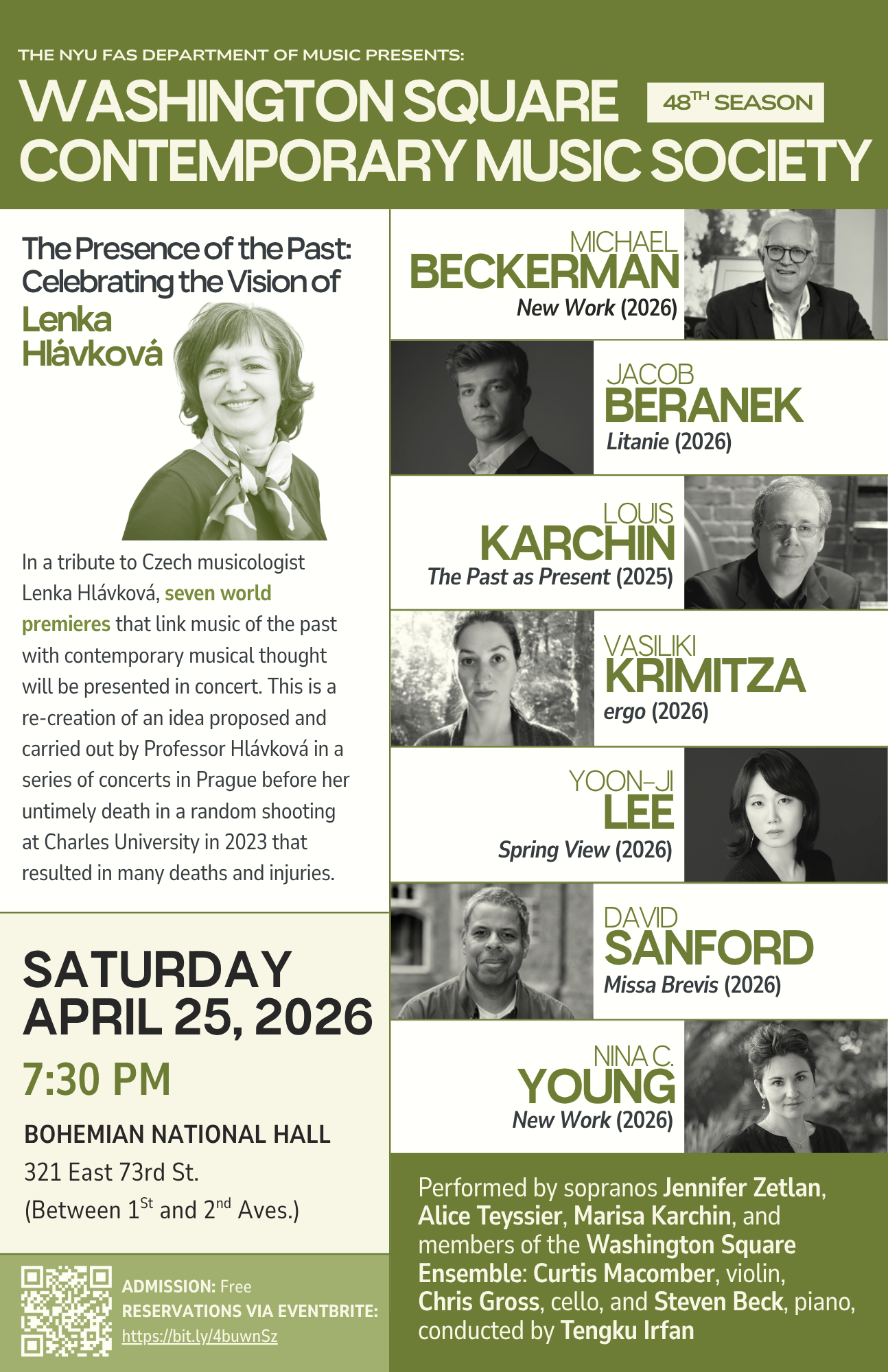 April 25: Louis Karchin's