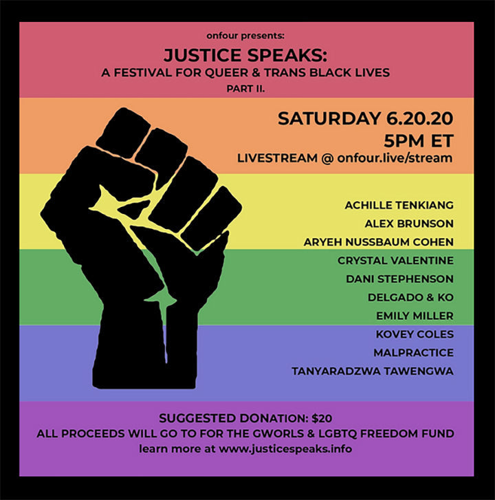 Music of H. Leslie Adams at Justice Speaks festival, Saturday at 5pm, June 20