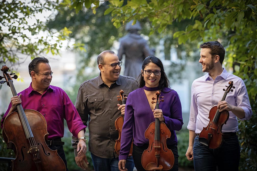 THE DAL STRING QUARTET PREMIERES GALINDO'S "LISTEN TO THE LAND"