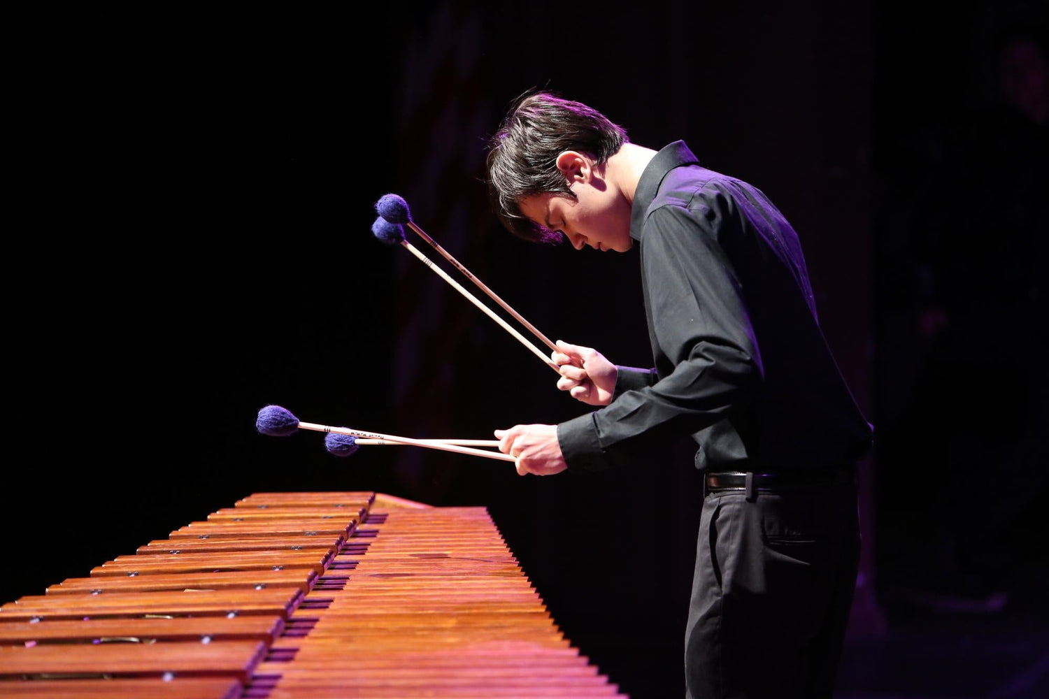 Philip Carlsen's Susurrus for solo marimba, at Berklee College of Music, March 29