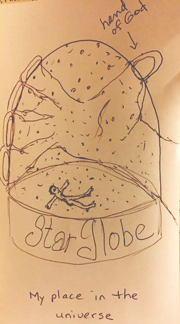 Michael Dellaira's STAR GLOBE with words by Nancy Manocherian, SYBARITE5, May 3