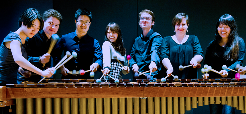 Premiere of In Search of Holly by Philip Carlsen, Berklee Marimba Concerts, Dec. 11