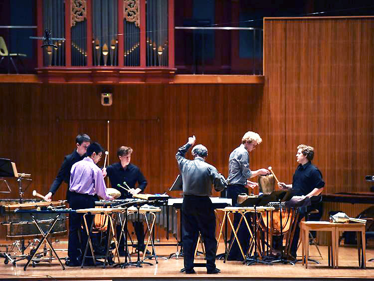 Christopher Shultis, two recent premieres - music for percussion