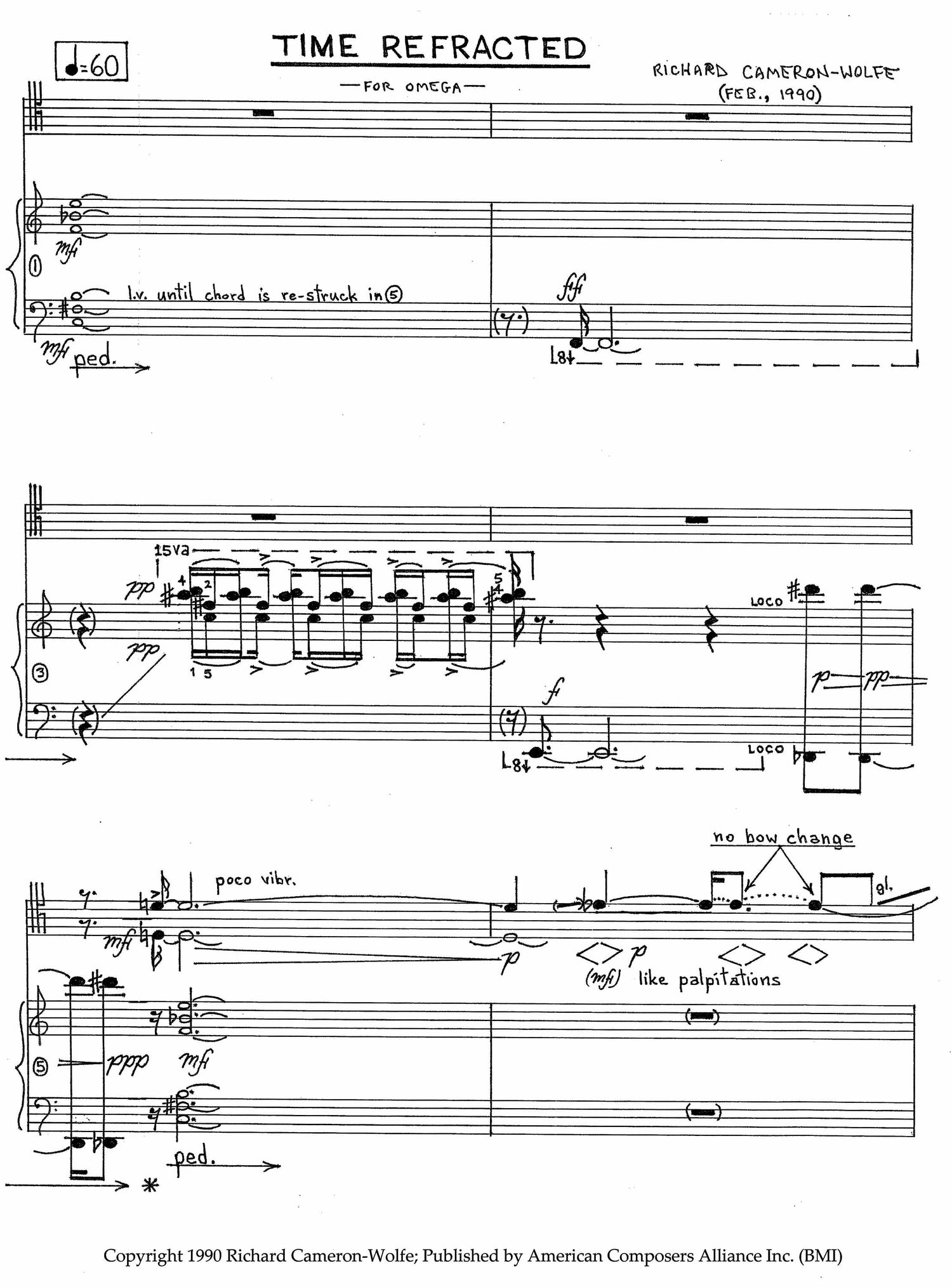 Richard Cameron-Wolfe's "Time Refracted" with Scripps Dances - April 21&22