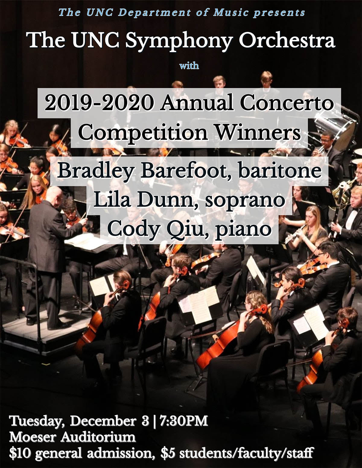 Nightsongs by H. Leslie Adams selected for vocal competition winner's concert at UNC, Dec. 3