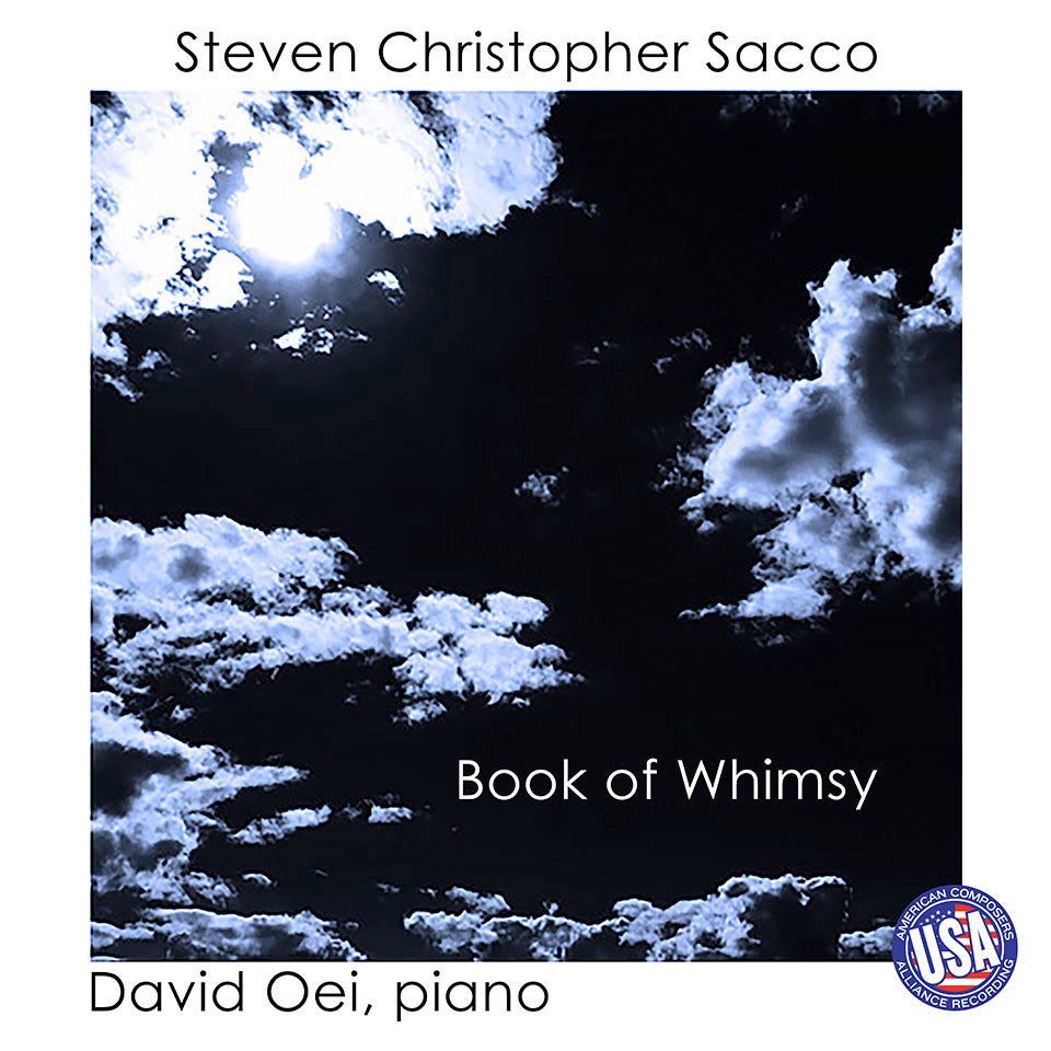 Steven Sacco's Book of Whimsy and more, with pianist David Oei, Feb. 18