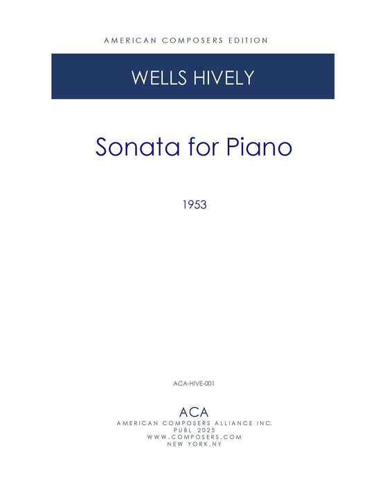 Sonata for Piano