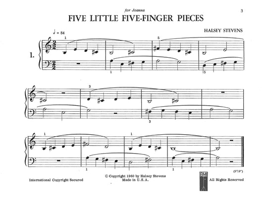 Five Little Five-Finger Pieces