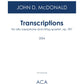 Transcriptions
