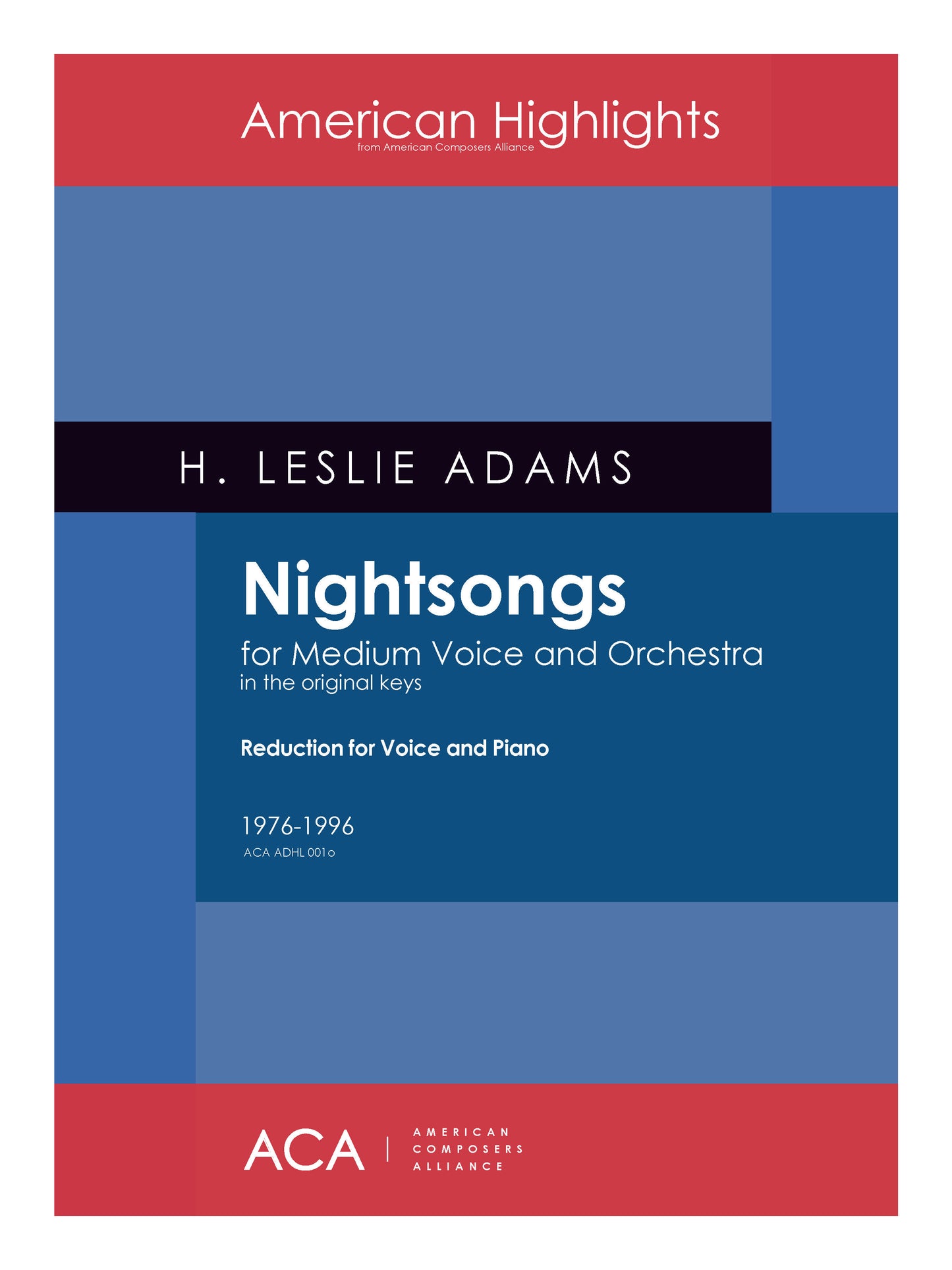 NIGHTSONGS - Medium Mezzo