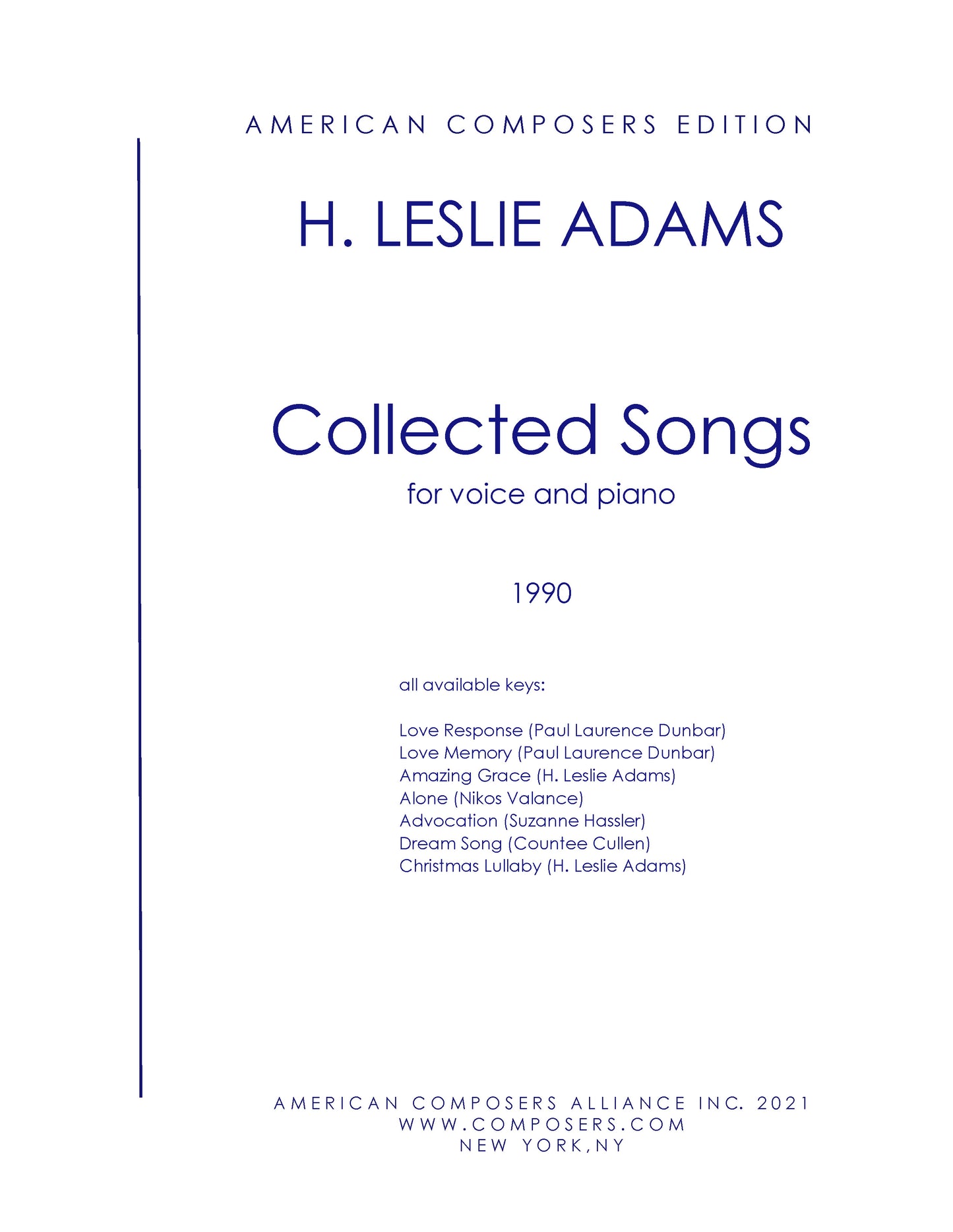 Collected Songs