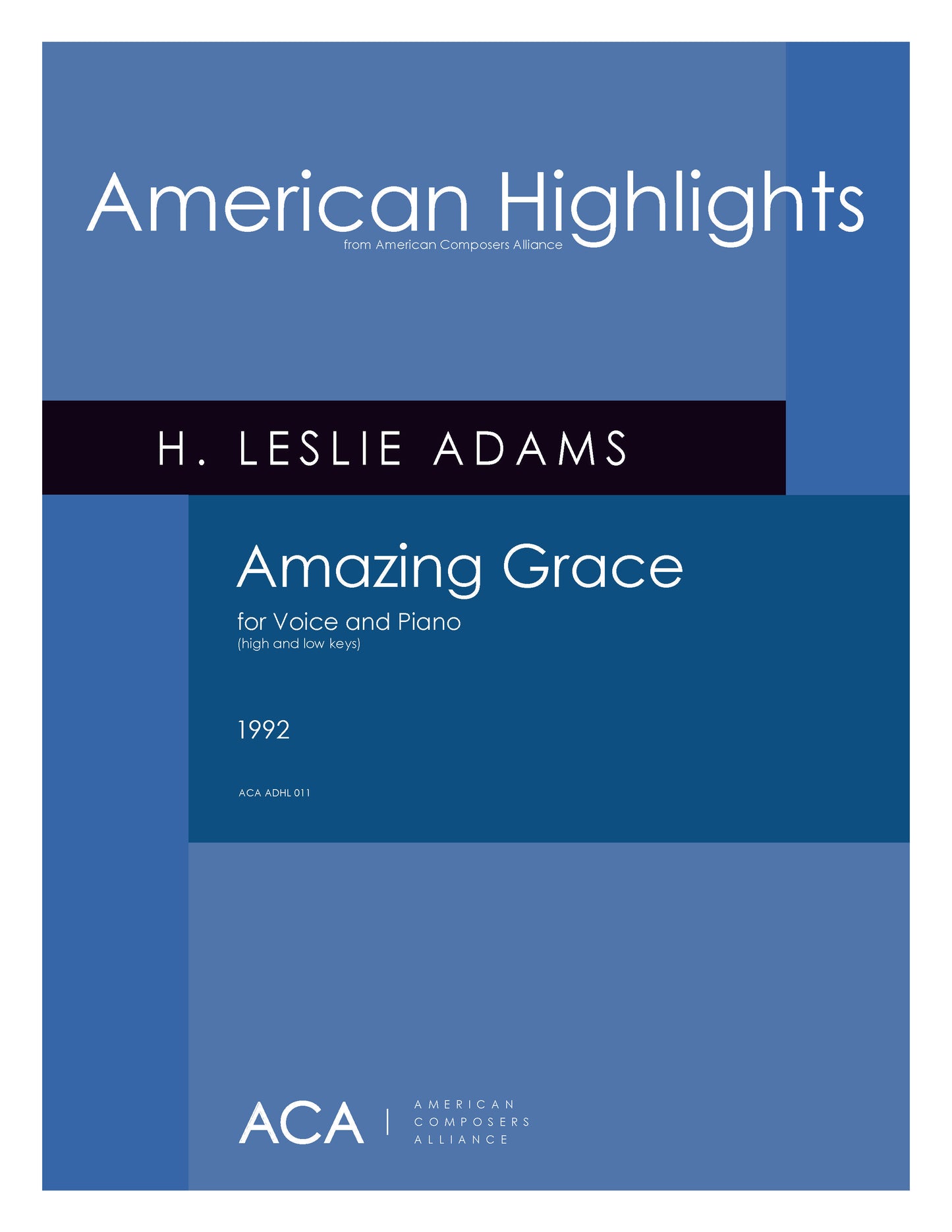 Amazing Grace (from Collected Songs)