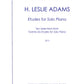 Etudes for Solo Piano (Selections - Ten Etudes)