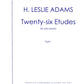 Etudes for Solo Piano (Twenty-Six Etudes) Volume 1