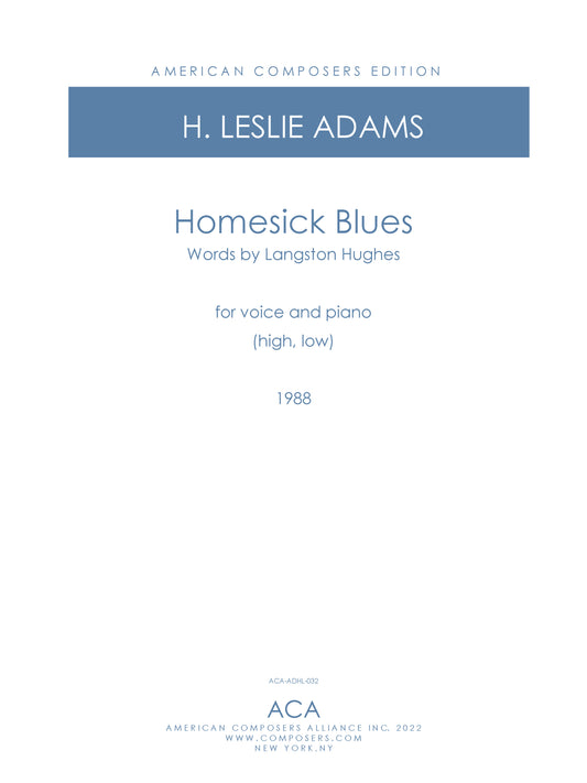 THE WIDER VIEW: Homesick Blues