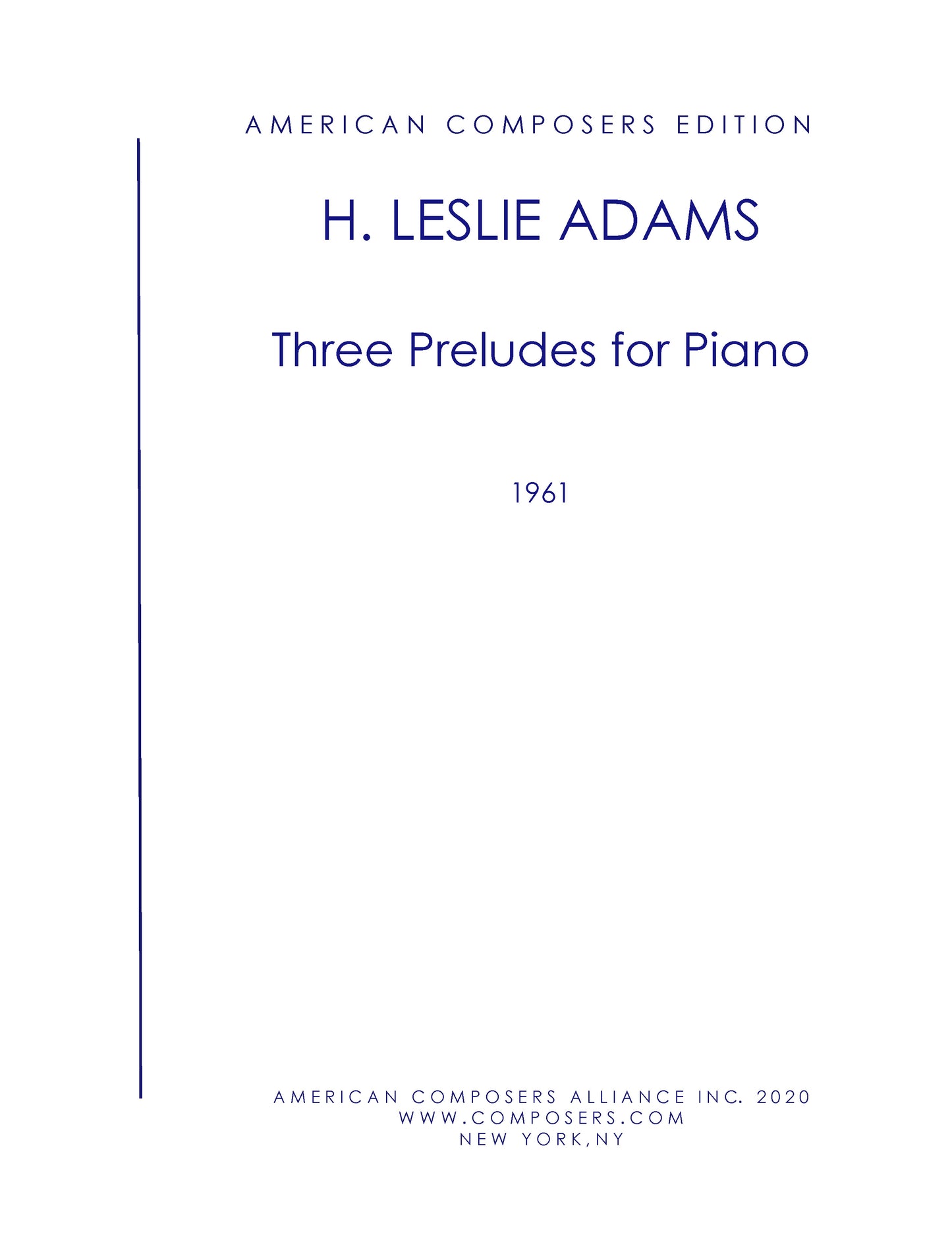 Three Preludes