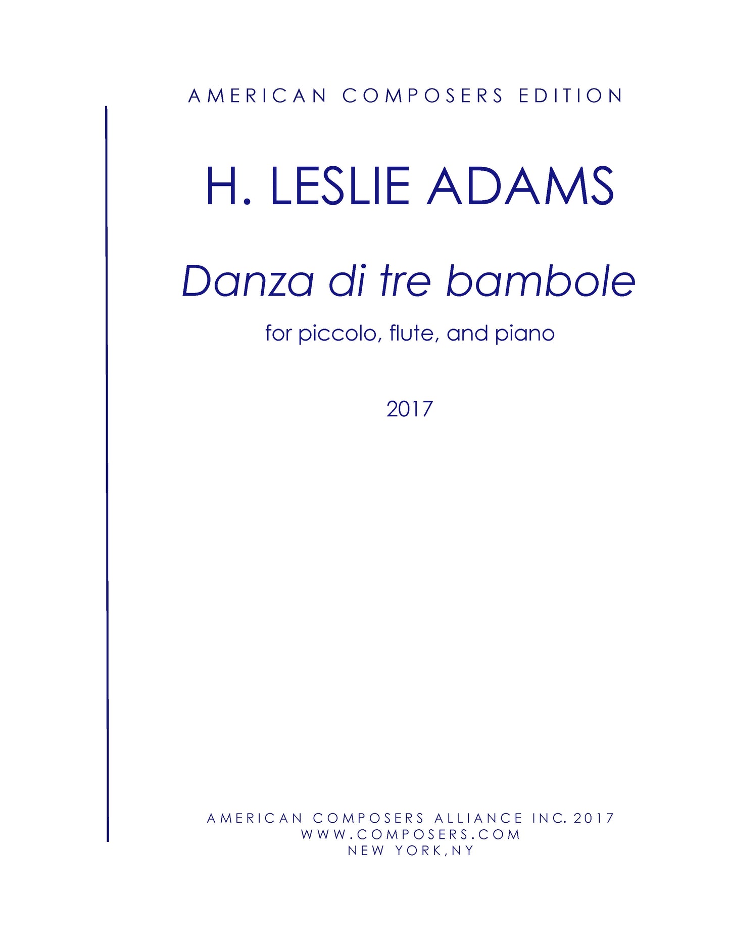 Danze di tre bambole