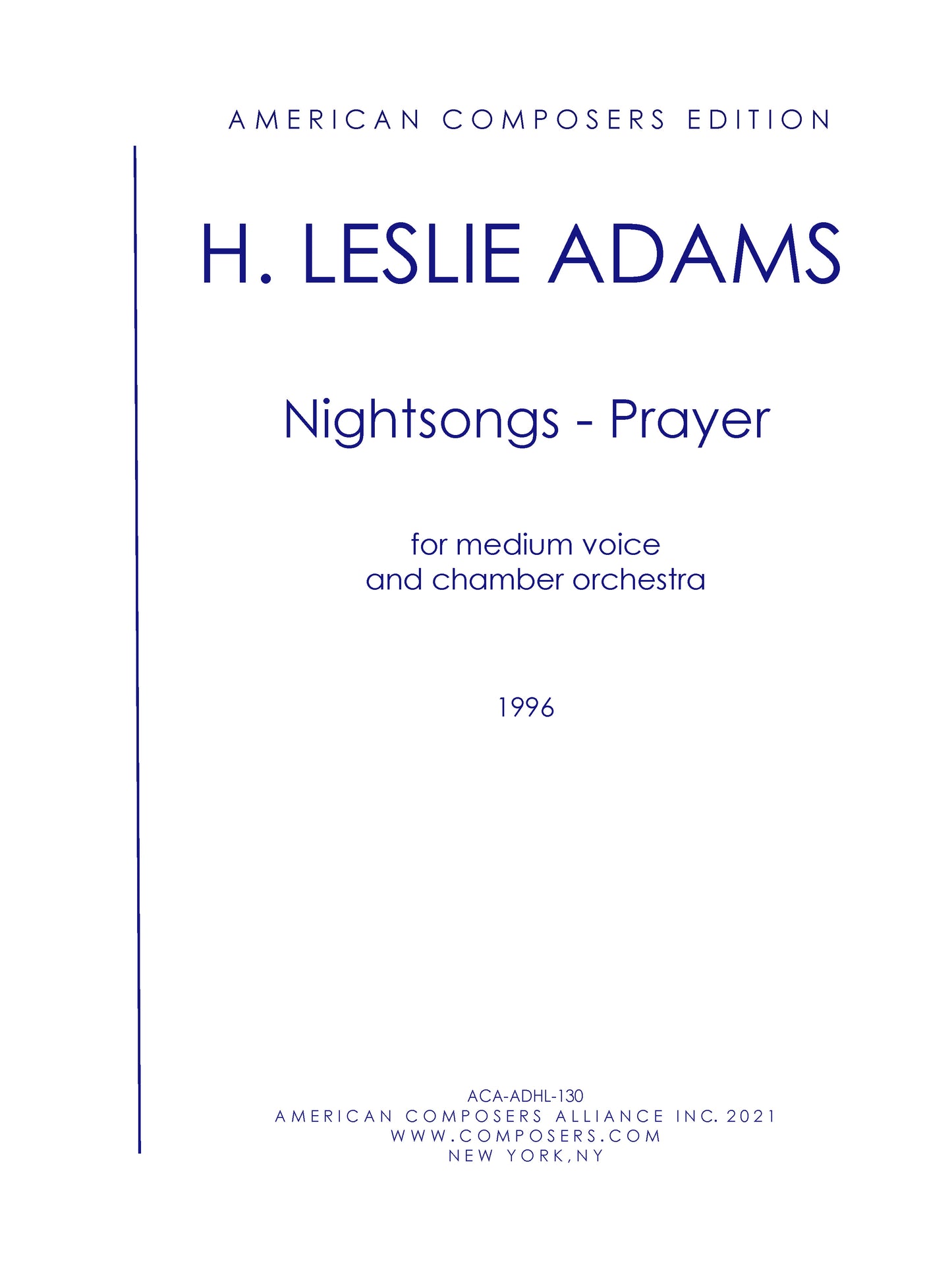 NIGHTSONGS: Prayer