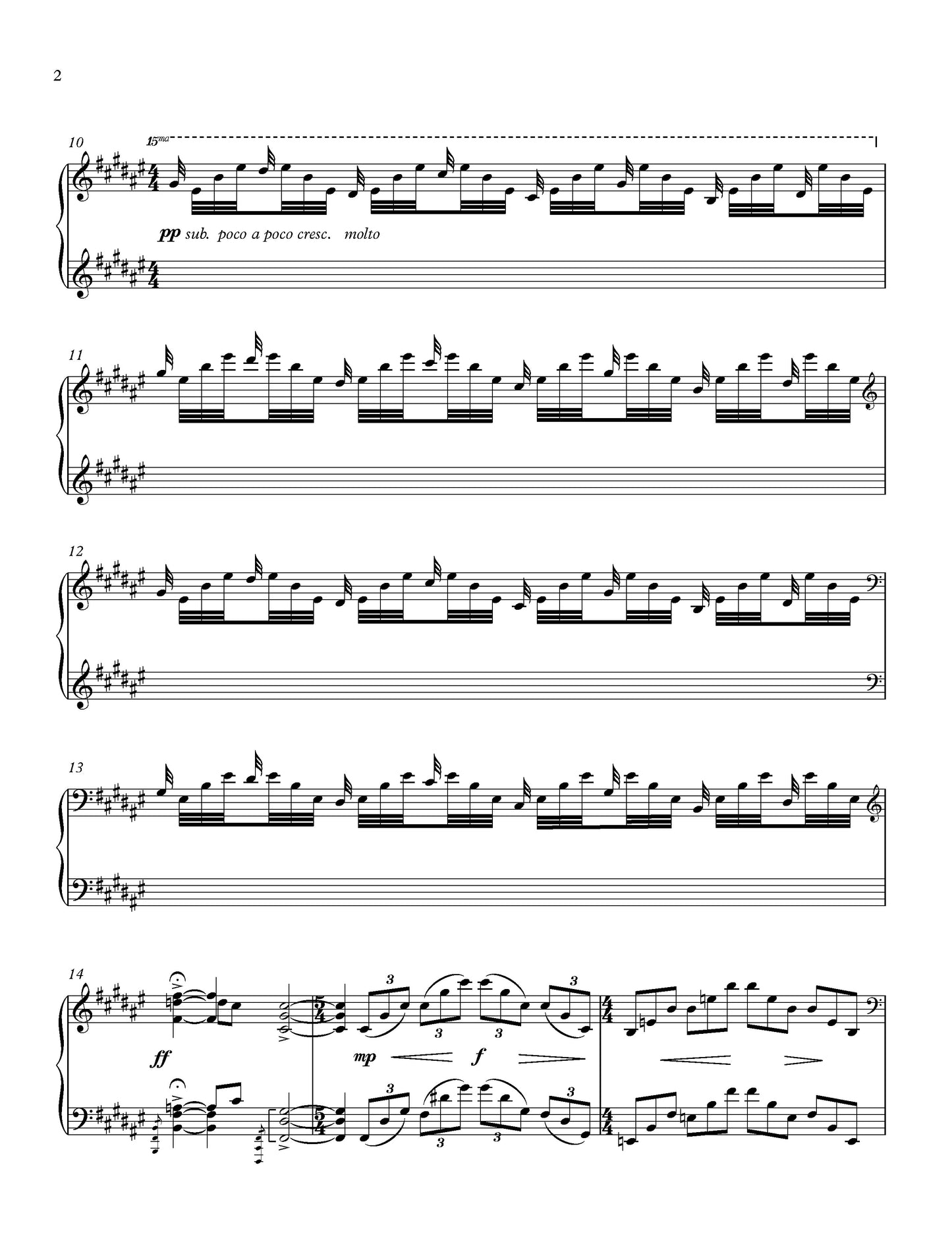 Etude in D-Sharp Minor (Part II, No. 3)