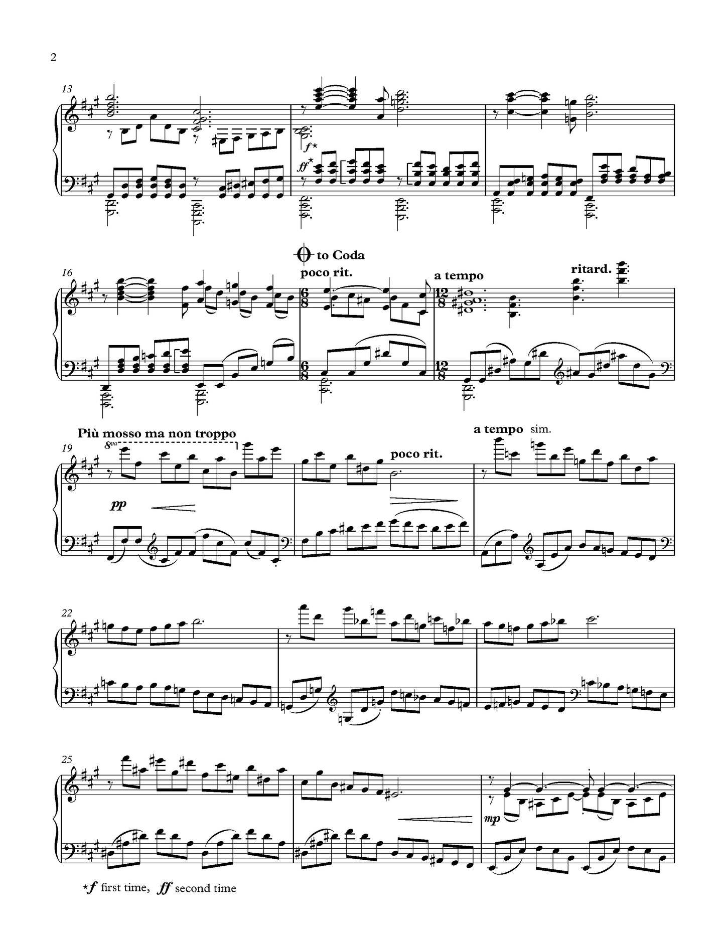 Etude in F-Sharp Minor (Part II, No. 4)