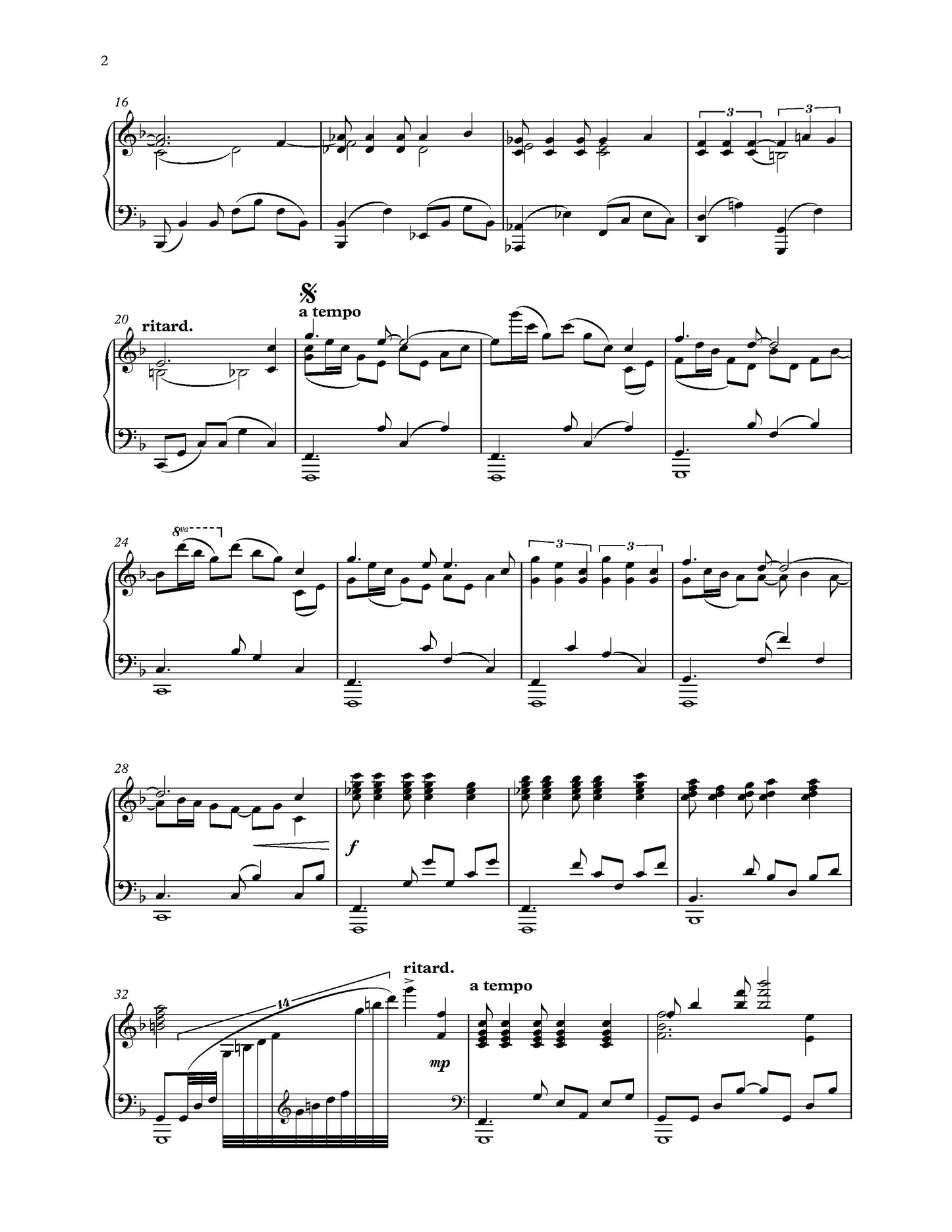 Etude in F Major (Part II, No. 12)