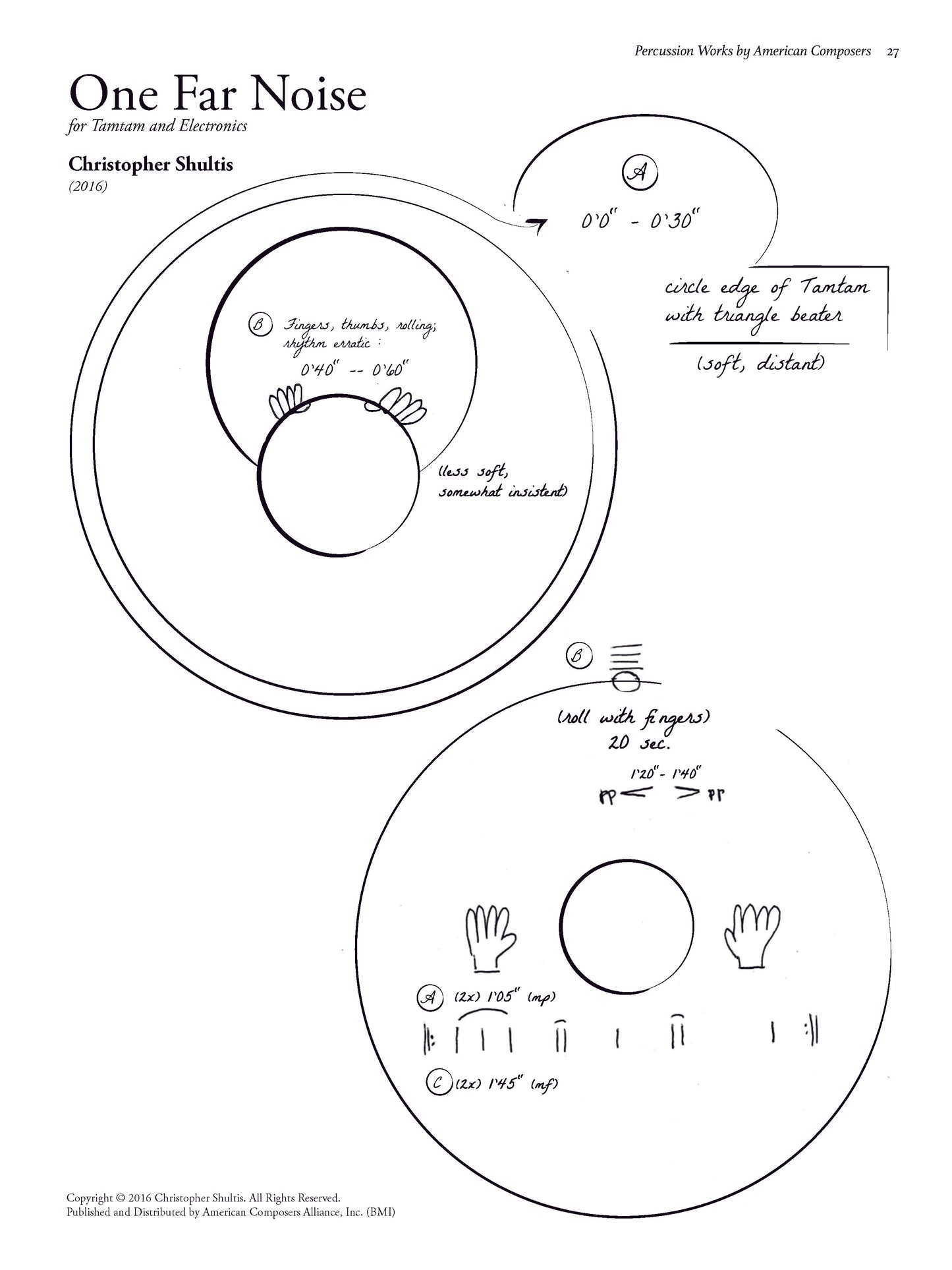 Percussion Works by American Composers