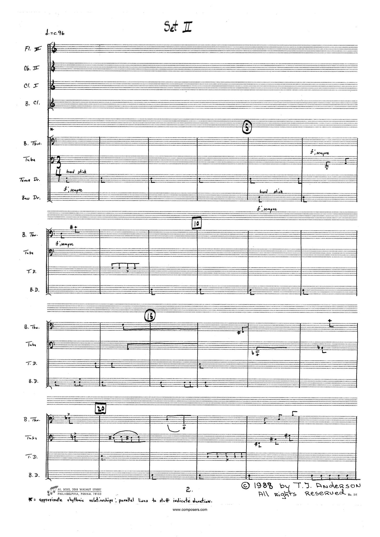 INTERVALS: Sets II, III, IV, V, and VI