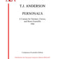 PERSONALS: A Cantata for Narrator, SATB Chorus and Brass Septet