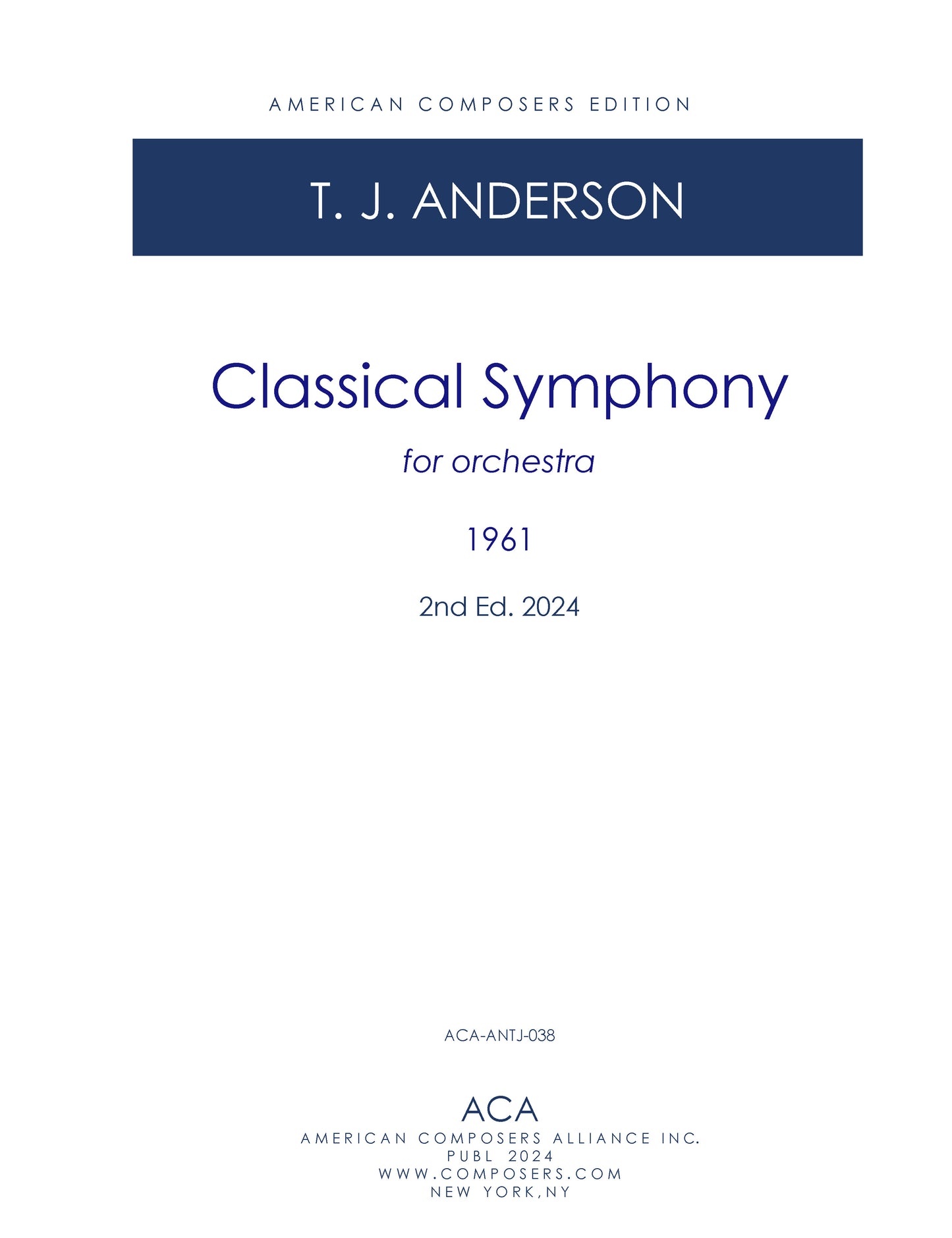 CLASSICAL SYMPHONY