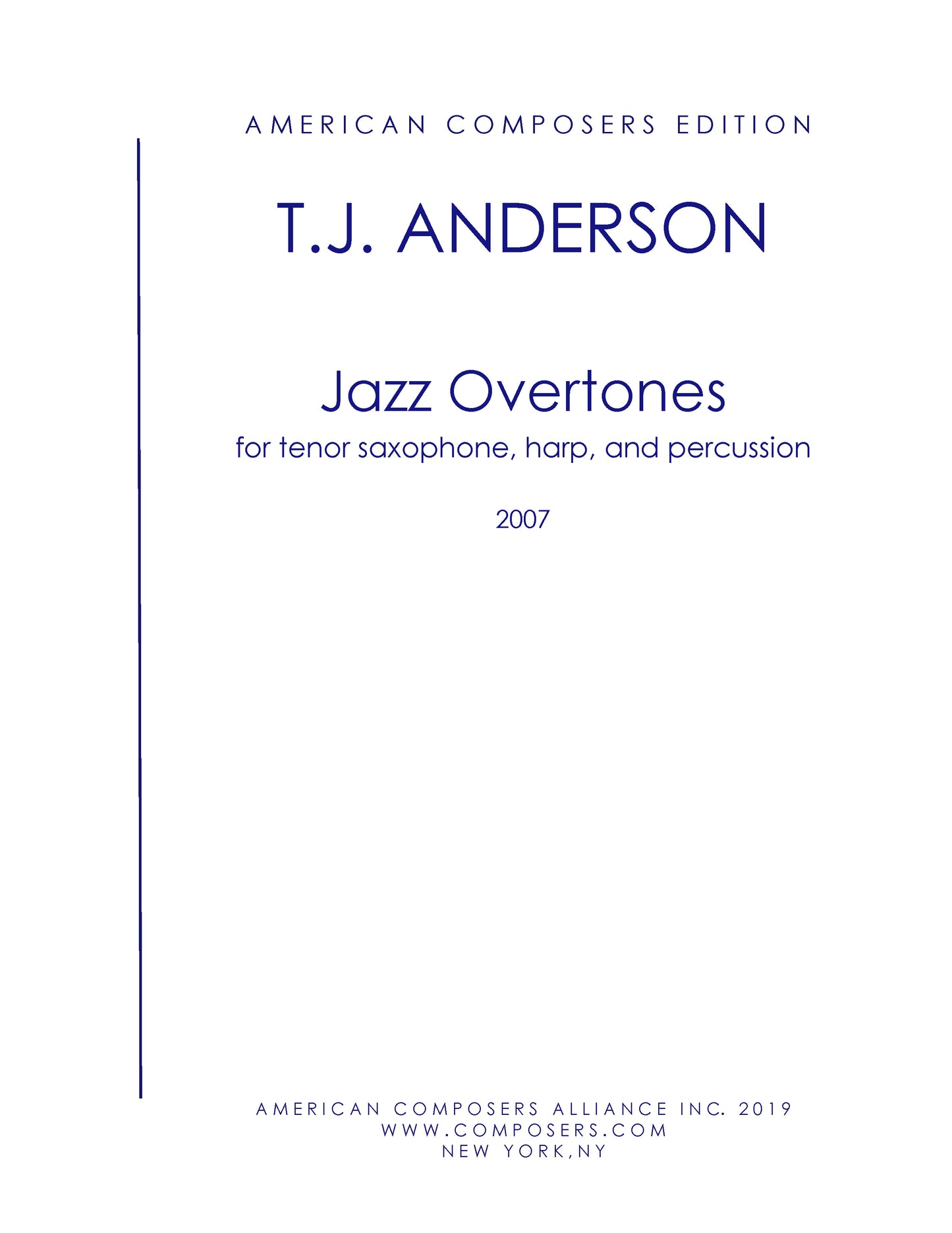 Jazz Overtones